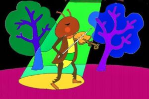 Anh dế mèn | Hình ảnh Bài thơ Anh dế mèn