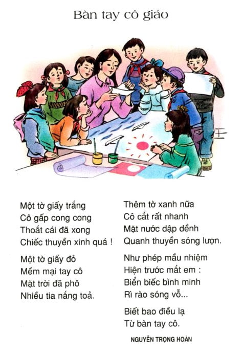 Hình hình ảnh Bài thơ Án tay giáo viên (Nguyễn Trọng Hoàn)