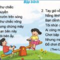 Bập bênh | Bài thơ Bập bênh (Lê Ngân)
