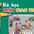 Hình ảnh Bài thơ Bé học luật giao thông