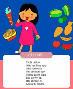 Hình ảnh Bài thơ Cái lưỡi