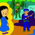Hình ảnh Bài thơ Cháu yêu chú bộ đội