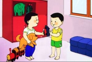 Hình ảnh Bài thơ Chia đồ chơi