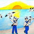 Hình ảnh các chú bộ đội ngoài đảo xa