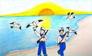 Hình ảnh các chú bộ đội ngoài đảo xa