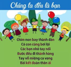 Chúng ta đều là bạn | Bài thơ Chúng ta đều là bạn
