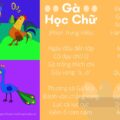 Gà học chữ | Bài thơ Gà học chữ (Phan Trung Hiếu)