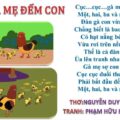 Bài thơ Gà mẹ đếm con