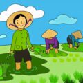 Bài thơ Gió (Nguyễn Lãm Thắng): Gió lau khô mồ hôi