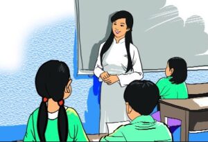 Hình ảnh Bài thơ Giờ tan học