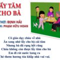 Lấy tăm cho bà | Bài thơ Lấy tăm cho bà (Định Hải)