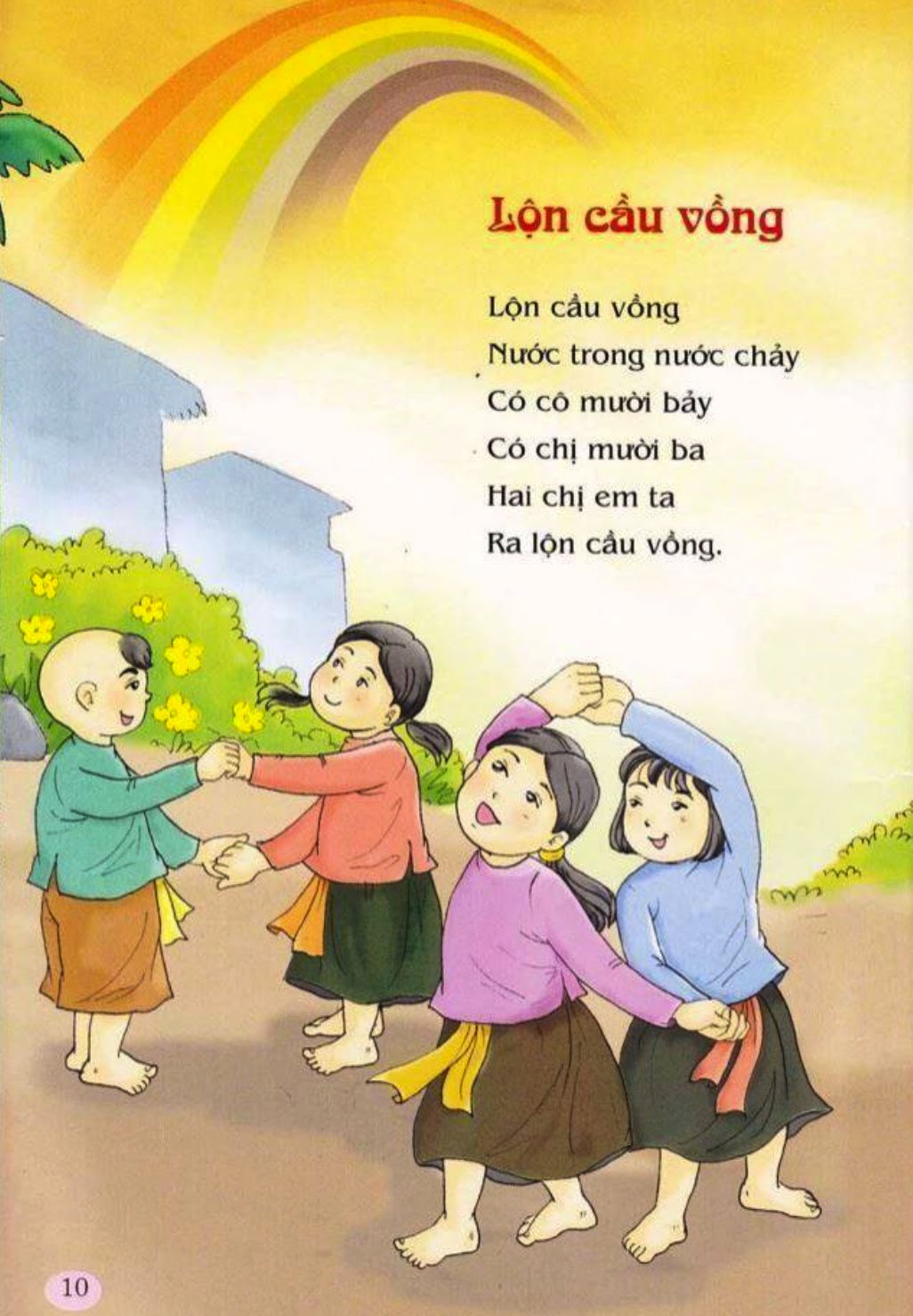 Bài đồng dao: Lộn cầu vồng | MN Nguyệt Quế - Long Biên