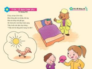 Ơ kìa, có bạn chim sâu | Bài thơ Ơ kìa có bạn chim sâu