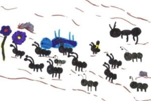 Đàn kiến con ngoan quá | Truyện Đàn kiến con ngoan quá