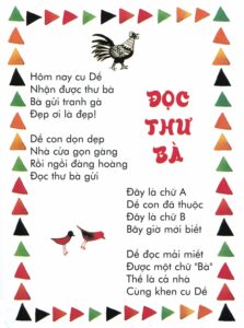 Đọc thư bà | Bài thơ Đọc thư bà (Thụy Anh)