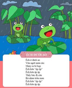 Ếch dưới ao | Đồng dao Ếch dưới ao (Ếch ở dưới ao)