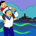Hình ảnh Bài thơ Em yêu chú bộ đội
