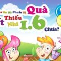 Bài thơ Hôm nay ngày tết thiếu nhi (1/6)