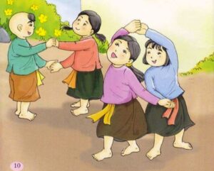 Bài đồng dao Lộn cầu vồng (Bài thơ Lộn cầu vồng)