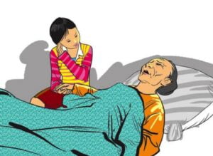 Ngày bà bị ốm | Bài thơ Ngày bà bị ốm