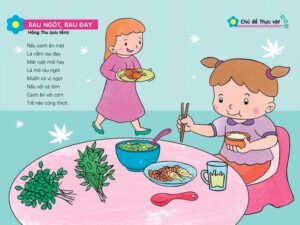 Rau ngót rau đay | Bài thơ Rau ngót rau đay