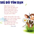 Bài thơ Chú bò tìm bạn (Phạm Hổ)