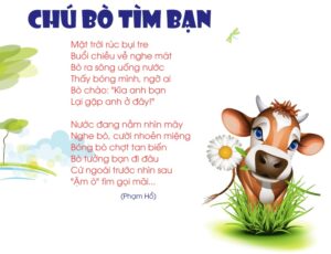 Bài thơ Chú bò tìm bạn (Phạm Hổ)