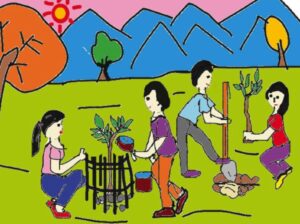 Em nghĩ về trái đất