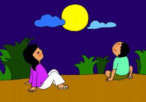 Ông trăng ơi! Ông trăng ơi! Bài thơ Ông trăng ơi!