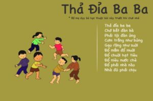 Đồng dao Thả đỉa ba ba | Trò chơi Thả đỉa ba ba