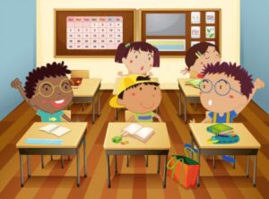 Xòe tay | Bài thơ Xòe tay (Phong Thu): Khi muốn thưa cô, Tay giơ lên trước