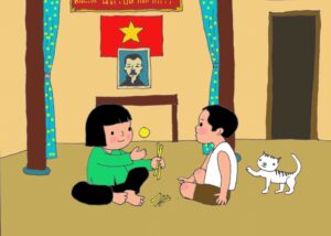 Ảnh Bác | Bài thơ Ảnh Bác (Trần Đăng Khoa): Nhà em treo ảnh Bác Hồ