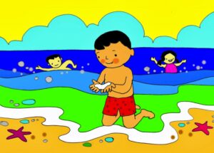 Bé nhìn biển | Bài thơ Bé nhìn biển (SGK Tiếng Việt 2)