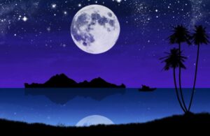 Câu trăng rằm | Bài thơ Câu trăng rằm: Ông trăng rằm, Như chiếc bánh