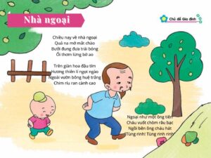 Bài thơ Nhà ngoại: Chiều nay về nhà ngoại