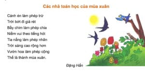 Bài thơ Các nhà toán học của mùa xuân