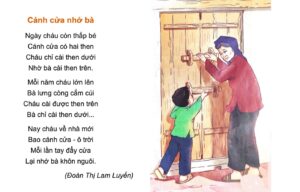 Cánh cửa nhớ bà | Bài thơ Cánh cửa nhớ bà
