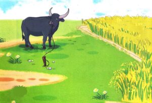 Con trâu đen lông mượt | Bài thơ Con trâu đen lông mượt