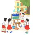 Em học vẽ | Bài thơ Em học vẽ