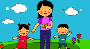 Em lên bốn | Bài thơ Em lên bốn (Nhược Thủy)