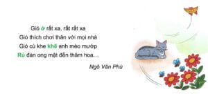 Bài thơ Gió: Gió ở rất xa, rất rất xa