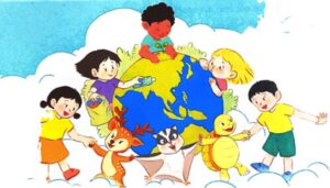 Trái đất xanh của em | Bài thơ Trái đất xanh của em